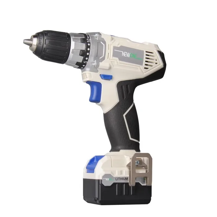 Rechargeable Hand Drill Pistol Drill Household Impact Hand Drill Tool Electric Screwdriver High Power Torque Lithium Battery