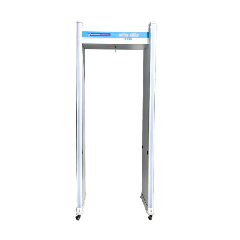 18-Zone Walk Through Metal Detector | High Sensitivity Security Detection Gate | Factory & Warehouse Access Control