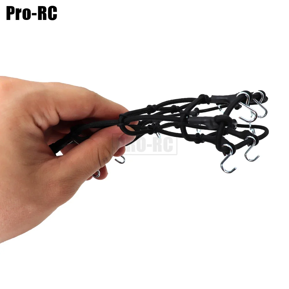 1Pcs 138*115mm Elastic Luggage Net Black for RC Rock Crawler Car 1/10 AXIAL SCX10 MN99S D90 Accessories