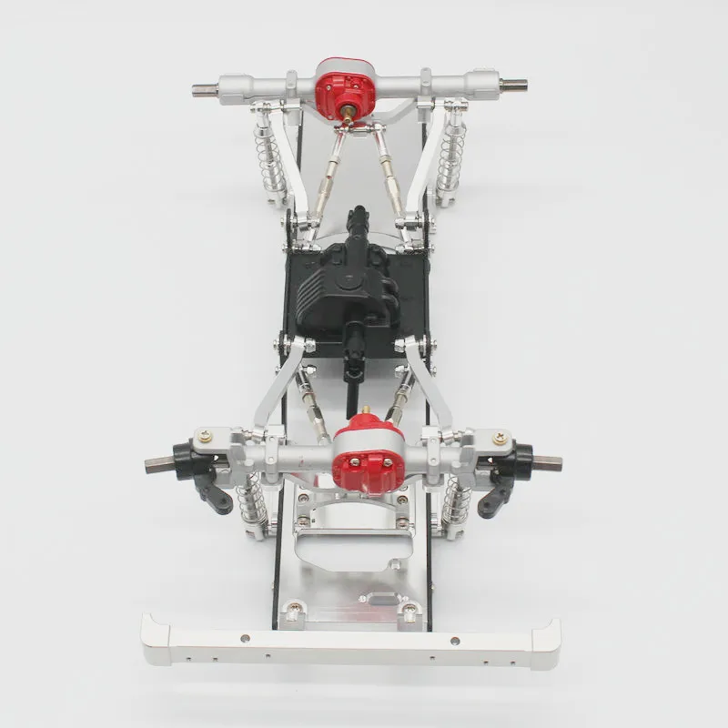 【STOCK】Metal Chassis Pull Rods Servo Fixed Mount Bracket for MN D90 D91 MN99S 1/12 RC Car Upgrade Parts,Black