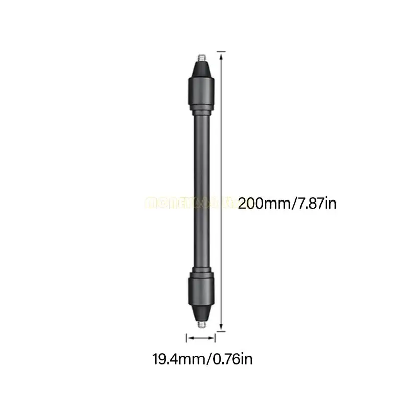 F62C Гибкая 200 -мм алюминиевая камера 1/4 дюйма Удлиняющий стержень винта для DSLR штативы мониторы безопасности