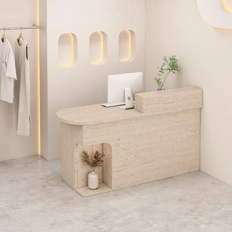 Unique creative storage, stylish luxury reception desk office furniture