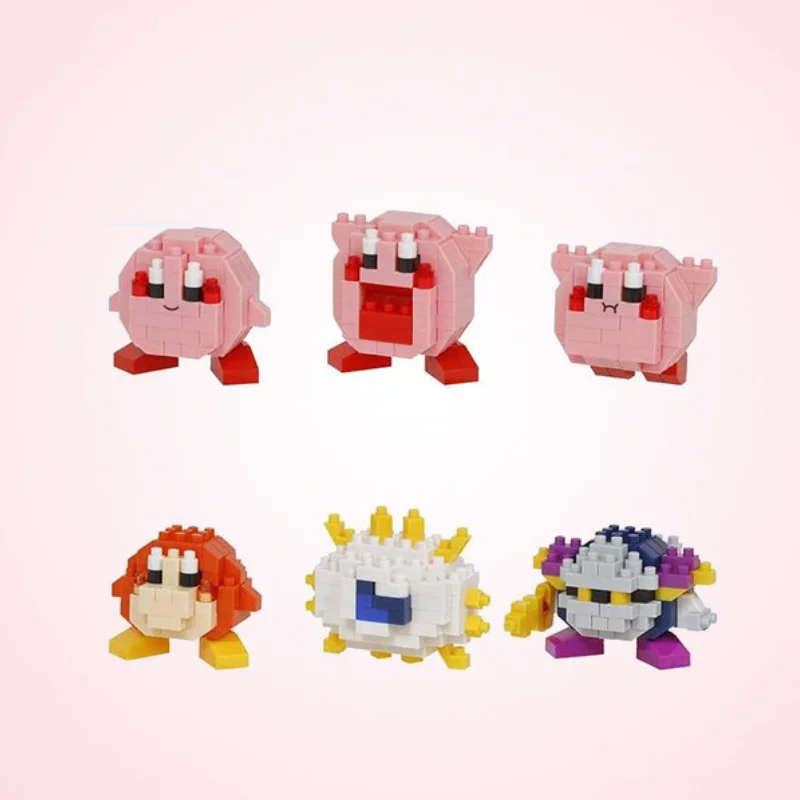 

Nanoblock Genuine Kirby Mini Micro Brick Building Set Blocks Figure Model Cute Puzzle Toy Highly Detailed Collectible Gift