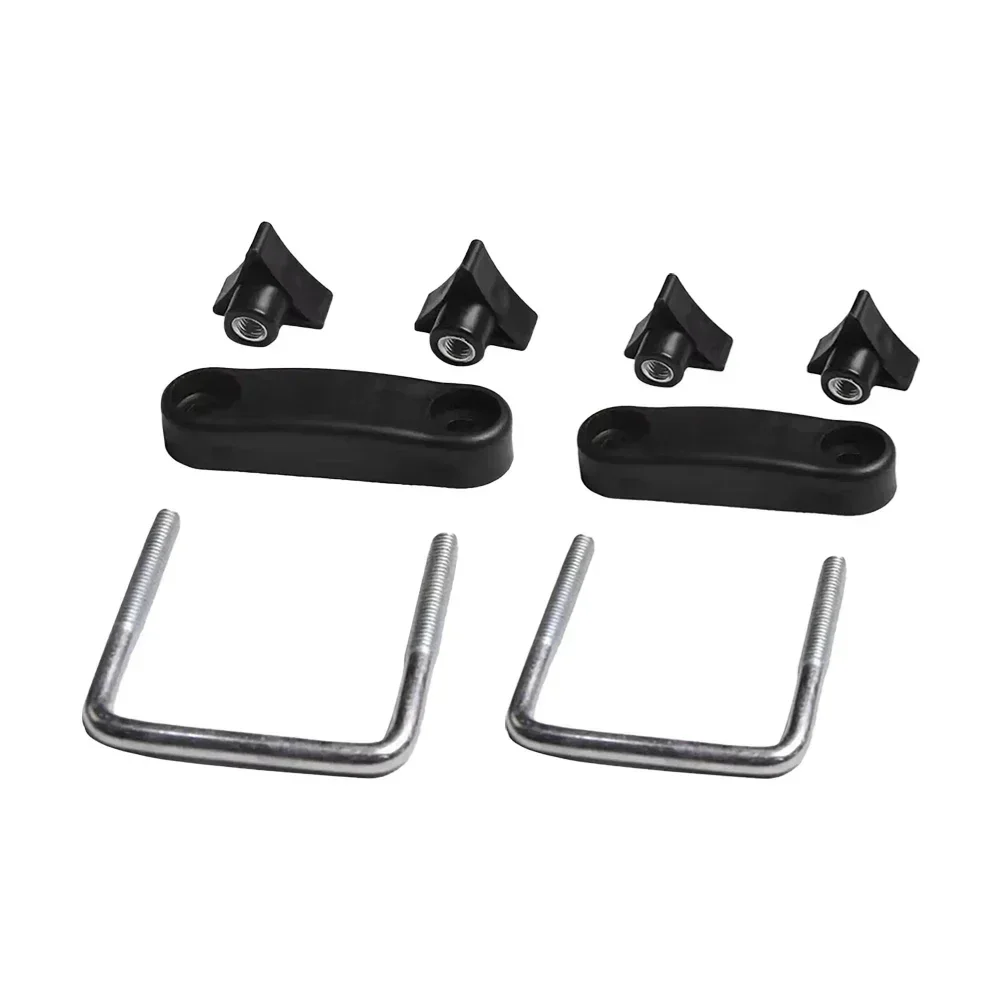 U Bolt Roof Rack Clamps For Inner Diameter 6cm/8cm Luggage Frame Retainer Clip Roof Rack Clamps Luggage Rack Car Accessories