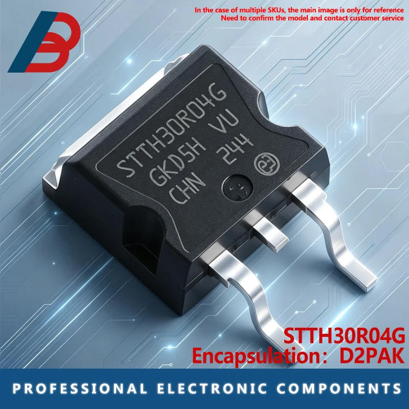10PCS STTH30R04G package D2PAK fast recovery high-efficiency diode 400V 30A