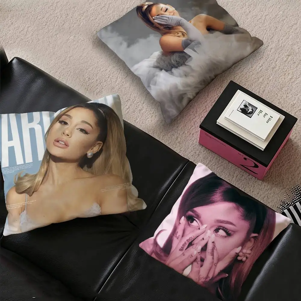 Singer A-Ariana-G-Grande Cushion Cover Pillowcase Upholstery Sofa Throw Pillow Home Decor Pillowcas