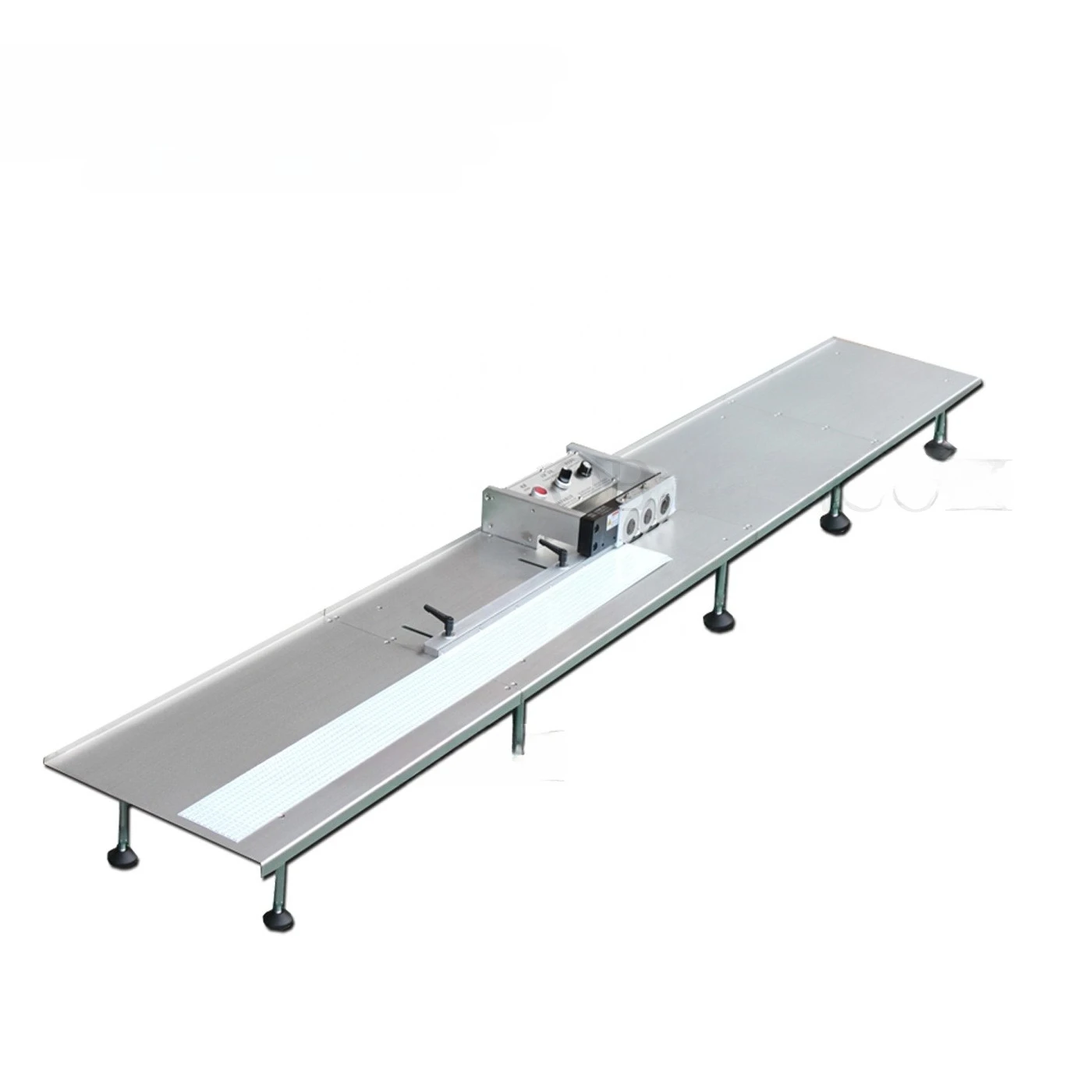 Long platform automatic printed circuit board separator cutting machine v slot