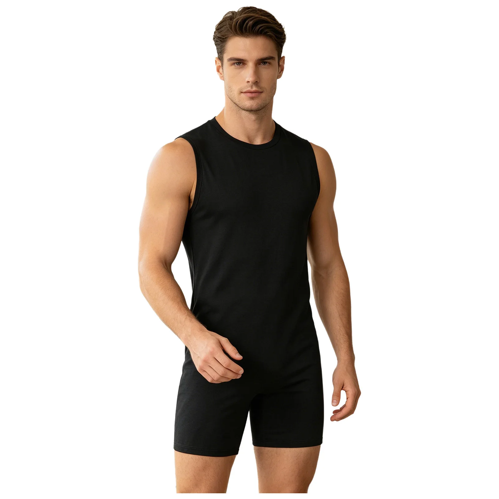 Adult Elderly Alzheimer ASD Special Needs Adaptive Clothing Sleeveless Anti-strip Back Zipper Soft Jumpsuit Sleepwear Homewear