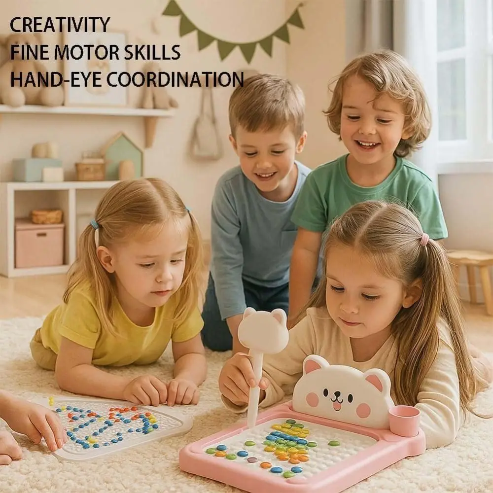 Nuovo cartone animato tavolo da disegno magnetico portatile riutilizzabile per bambini tavoli da scarabocchio aumentano il giocattolo da disegno delle abilità di sviluppo