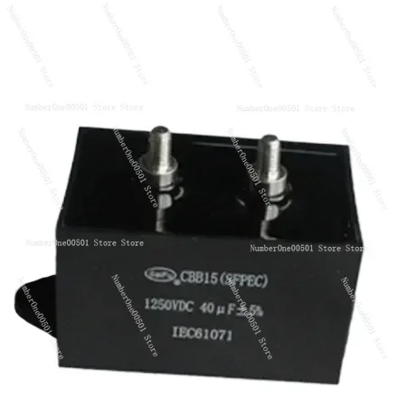 5pcs Capacitor 1250V 40uF MFD-DA01 Capacitor for CBB15 1250VDC40uF High Voltage Welder