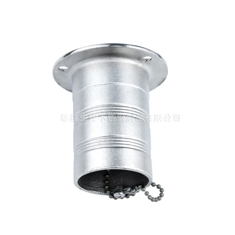 

3850MM refueling port deck oil leakage tank ship 316 stainless steel flap flap refueling port with water fuel