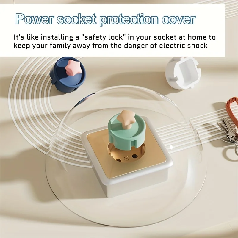 1PC European standard socket protection cover, child anti electric shock plug, safety plug