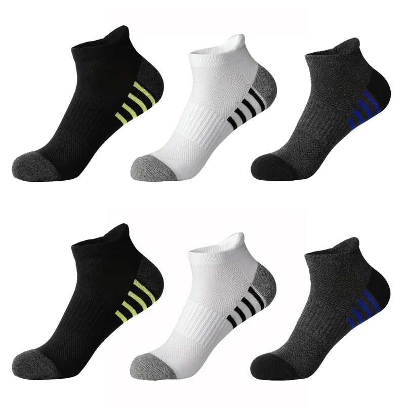 12 Paar Herren-Sportsocken in Übergröße, EU39-46, atmungsaktiv, bequem, schwarz, weiß, Freizeit, Outdoor, kurze Socken für Herren