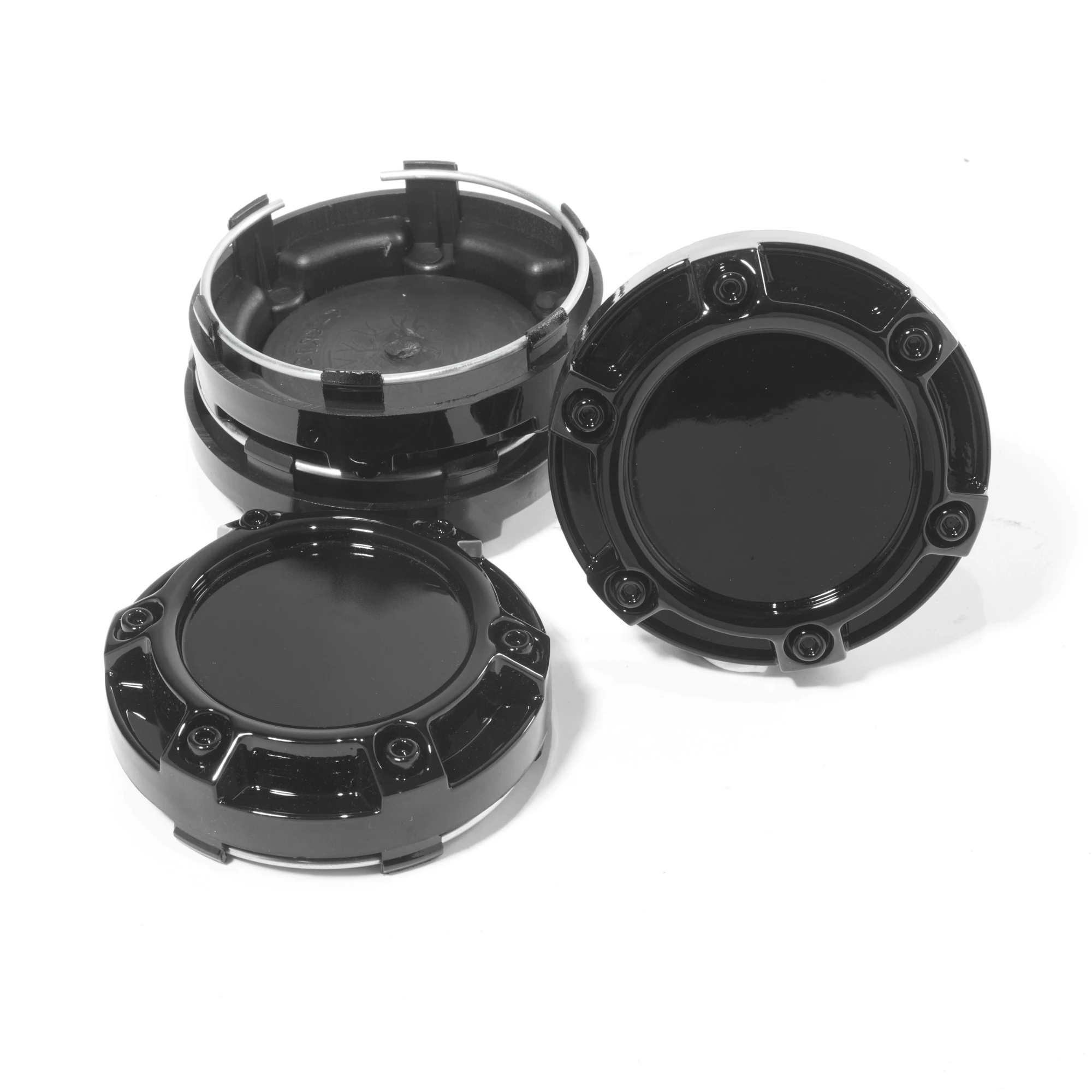 CFPerformance 1/4 Stück 76,5 mm (3,01 Zoll) Außendurchmesser 73,1 mm (2,88 Zoll) Innendurchmesser Staubschutz-Radnabenkappen Universelle Schutz-Auto-Styling-Zubehörteile – Detail 7
