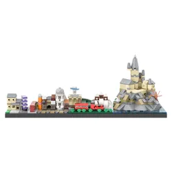 Skyline Series Horizon Journey to Hogwarts puzzle building blocks for Kids Adult Toys Christmas Birthday Gift