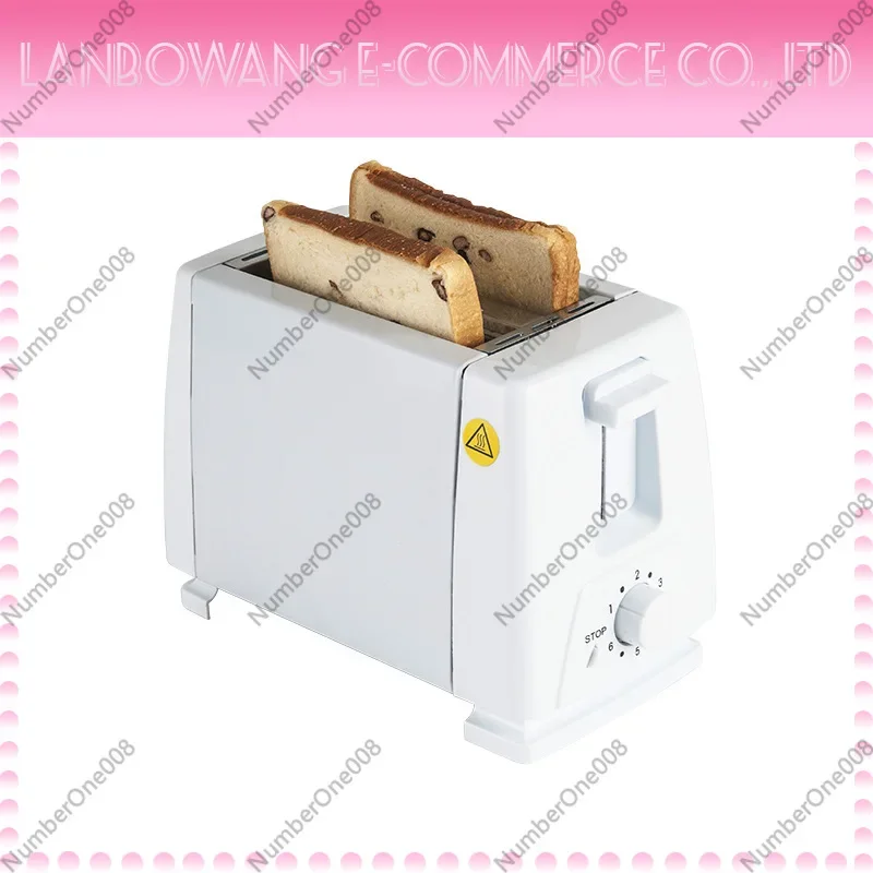 110V Toaster with Breakfast Sandwich Maker, 2-Slice Hot Dog Maker 2-in-1 Kitchen Appliance
