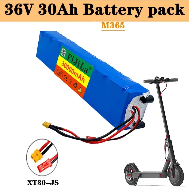 

M365 Bms 10s3p Battery Pack Batterie 36V, 30a Pour Scooter électriquei M365, Panneau BMS, Bateria Bms Lifepo4