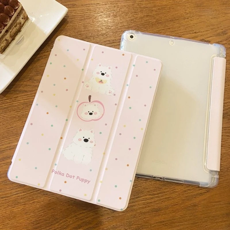 Cute Western Highlands Smart Cover with Pencil Holder for Xiaomi Pad 5/5Pro 6/6Pro 11 Redmi Pad SE 11 Xiaomi 7/7Pro 8/8Pro 11.2
