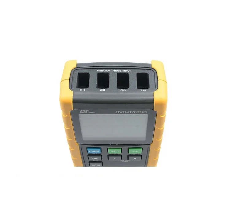 LUTRON BVB-8207SD 4 قنوات مسجل الاهتزاز متر مسجل البيانات في الوقت الحقيقي