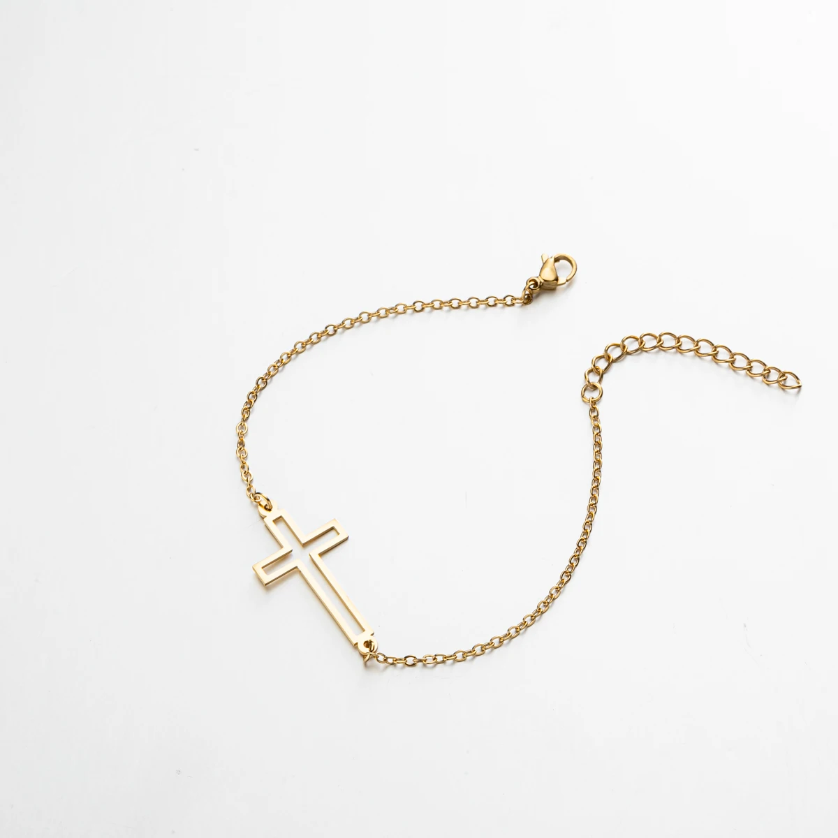 خمر يسوع الصليب سحر اليد أساور النساء طالب في سن المراهقة القوطية مجوهرات سوار سحر زوجين مطابقة الاشياء #1