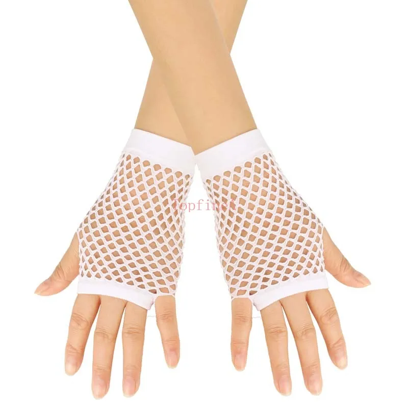 Guanti senza dita in rete da donna scuola Nuovo Natale Accessori di abbigliamento classici Serata festiva all'aperto CE738