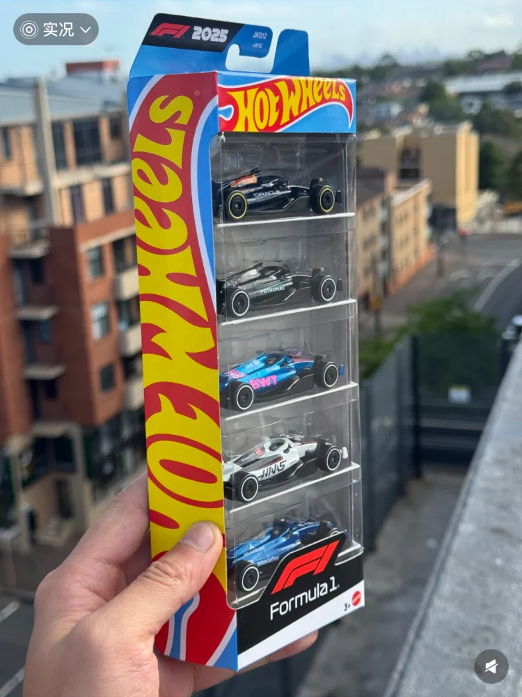 在庫あり 2025 ホットウィール フォーミュラ1 1/64 5パック マネーグラム ハースF1チーム アトラシアン ウィリアムズ コレクタブルカー おもちゃ ダイキャストビークル