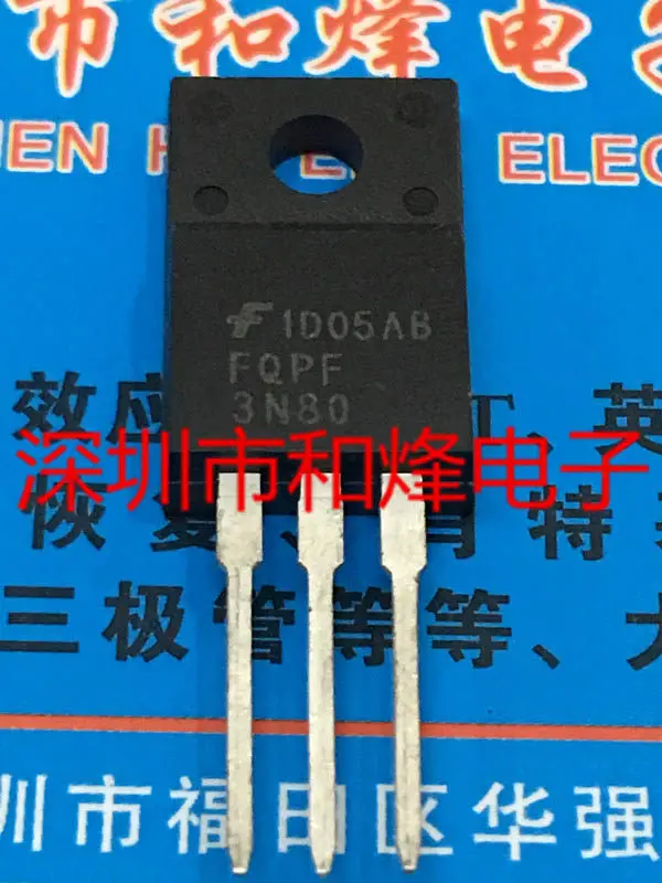 10Pcs Fqpf3N80 To-2…
