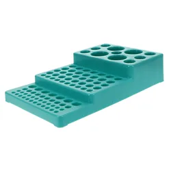 Plastic Trapezoidal Test Tube Rack Multipurpose Holder Educational Equipment Sampling Tubes Reusable Ganizer Laboratory Supplies