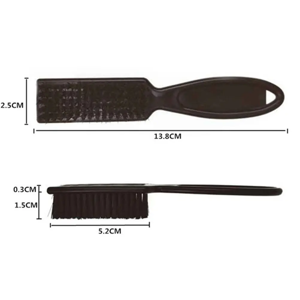 3Pcs Beard Brush Professional Design Small Portable Men Whisker Cleaning Styling Brush Best Gift for Beard Care