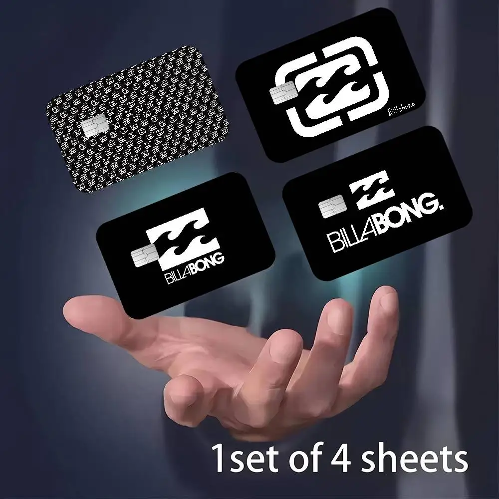 C-Casual-S-Surfing-B-Billabonges Anime Spend or Save Funny Shell On Off Ultra Thin No Fade Sticker Skin for Debit Credit Card