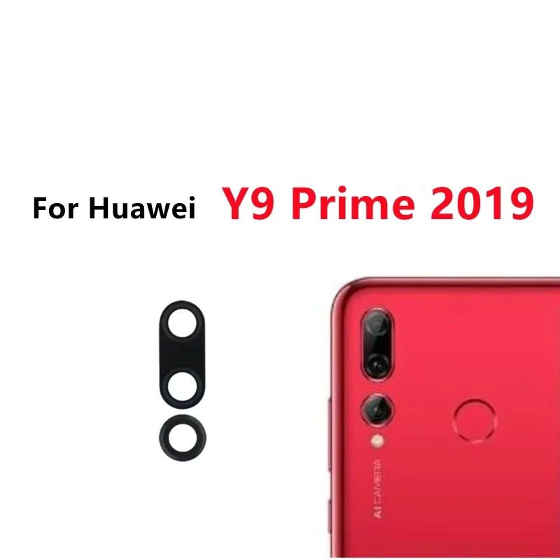 For Huawei Y7A Y9A Y9S Y5P Y6P Y7P Y8P/Y9 2019/Y9 Prime 2019 Rear Back Camera Glass Lens Cover with Adhesive Sticker image 3