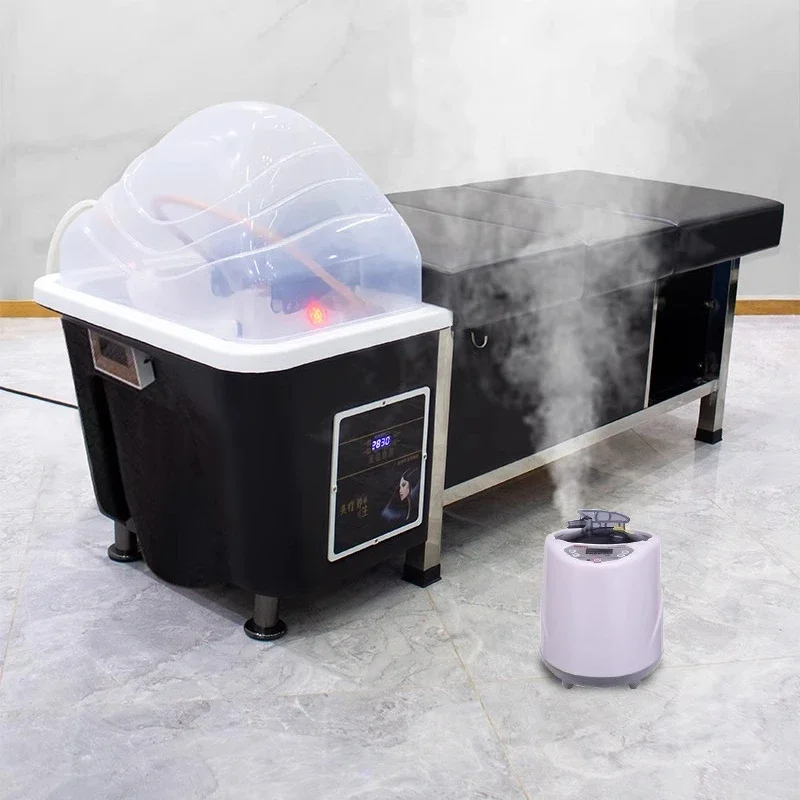 كراسي شامبو لتصفيف الشعر في صالونات التجميل المريحة، حوض عصري فريد من نوعه، أثاث تدليك جلدي احترافي للغسيل #2