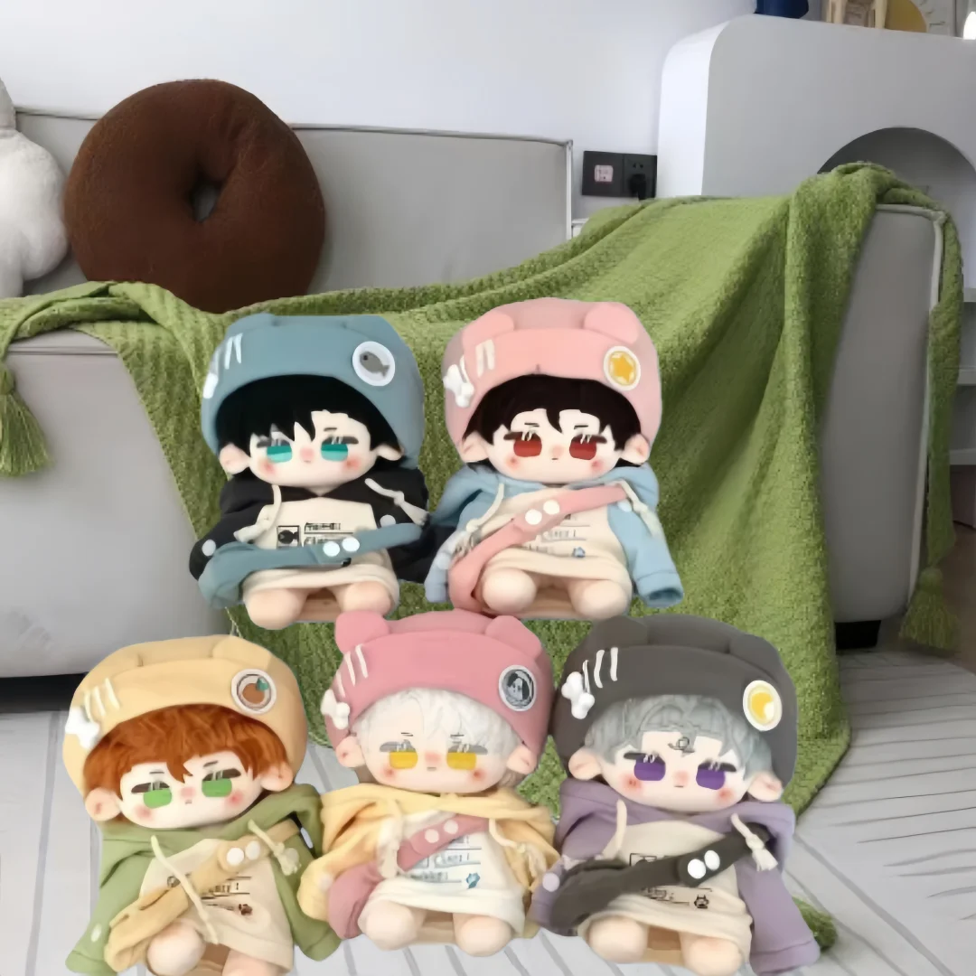 Brinquedos de Pelúcia Light and Night Charlie Evan Osborn Jesse de 20cm com Roupas de Cosplay e Esqueleto, Presentes de Natal para Crianças