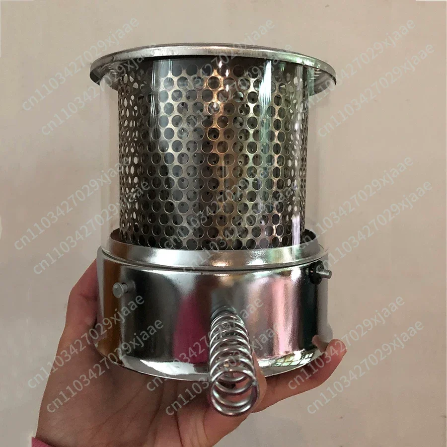 Roast Stove, Coal Stove Accessories, Glass Chimney, Third Generation, Curved Handle Is Suitable for Lifting Models