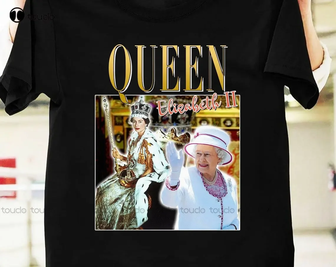 Elizabeth Ii Vintage T-Shirt Queen Of The United Kingdom Shirt Queen Elizabeth Shirt Queen Shirt Xs-5Xl Custom Gift New