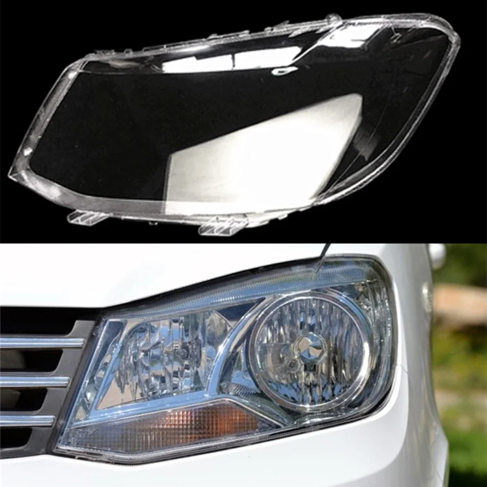 For Dongfeng Fengon 330 Auto Head Lamp Light Case Car Front Headlight Lens Cover Lampshade Glass Lampcover Caps Headlamp Shell