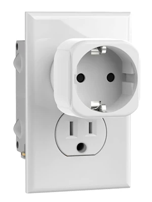 USA Travel Adapter, EU to US Travel Plug Power Converter, Europe Germany Plug, Wall Socket for Canada Japan Thailand