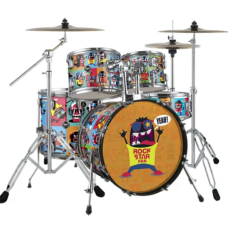 

Various Widely Used Hot Sale Acoustic Drum Set for Children