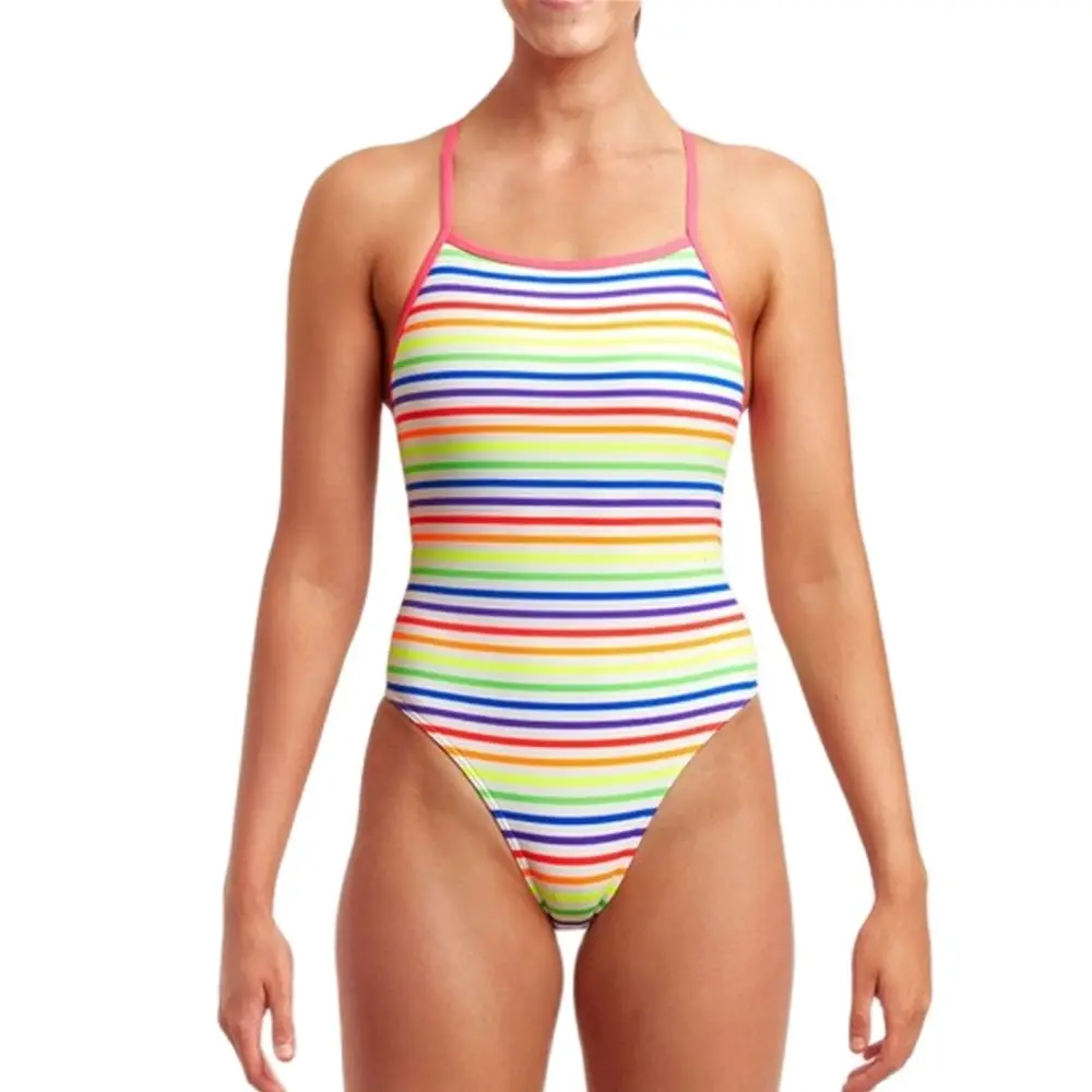 Funkita 2022 Women Swimsuit Triathlon Back Sexy One-piece Suit Swimwear Wear Functional Training Swimsuit Sports Swimminggown