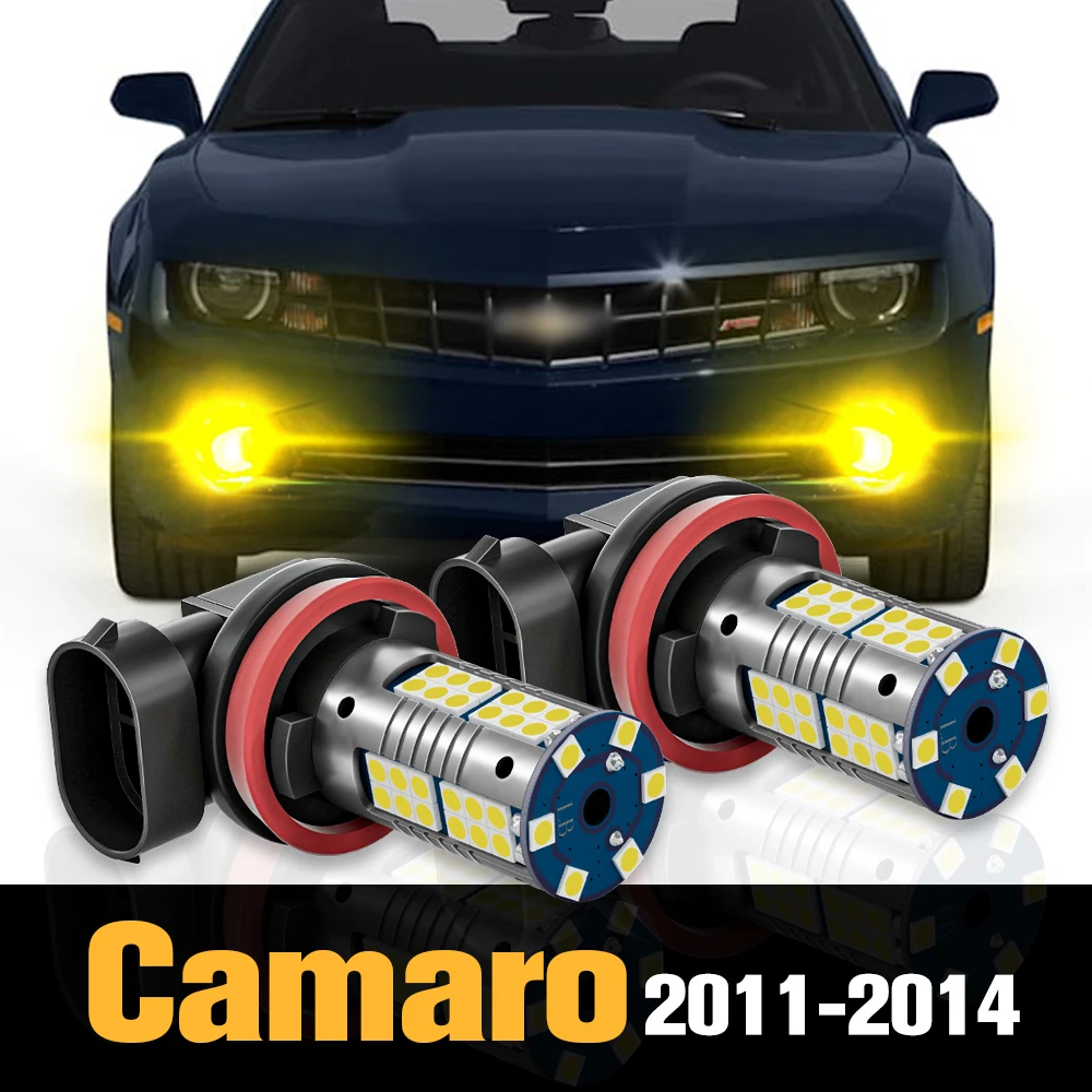 

2pcs Canbus LED Fog Light Lamp Accessories For Chevrolet Camaro 2011-2014 2012 2013