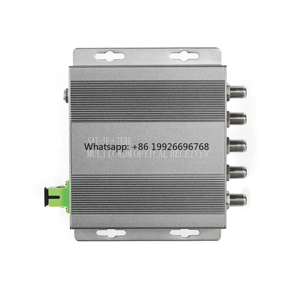 

1550nm Fiber Optic Mini Cable TV Transmitter SC/APC CATV Mini Optical Transmitter factory