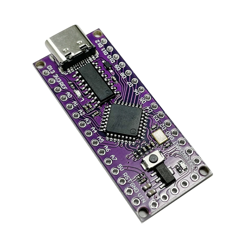 1PCS LGT8F328P Type-C Development Board  LQFP32 Development Board MiniEVB Module Compatible With ATMEGA328 Nano V3.0 For Arduino