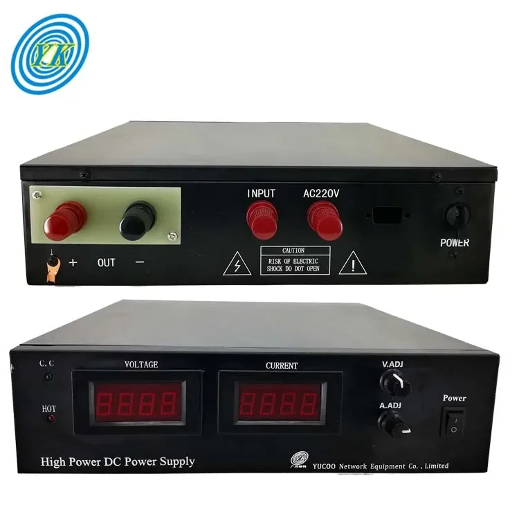 

200v variable output dc power supply 15a output 3000w dc regulator