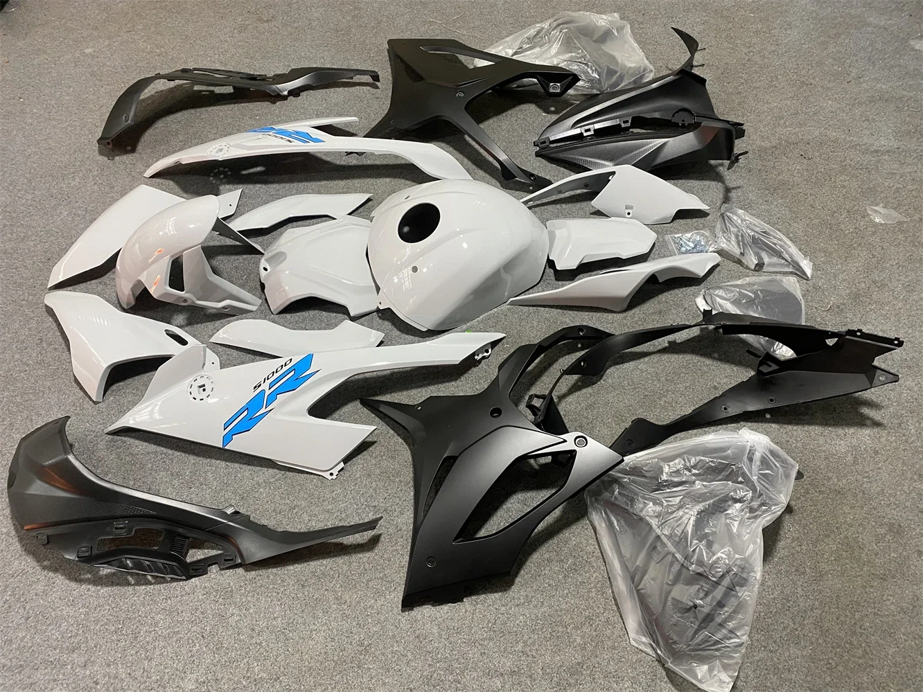 Motorcycle Fairing Kit fits to S1000RR 2019 2020 2021 2022 years S1000 19-22 Fairing White Blue Black motorcycle housing