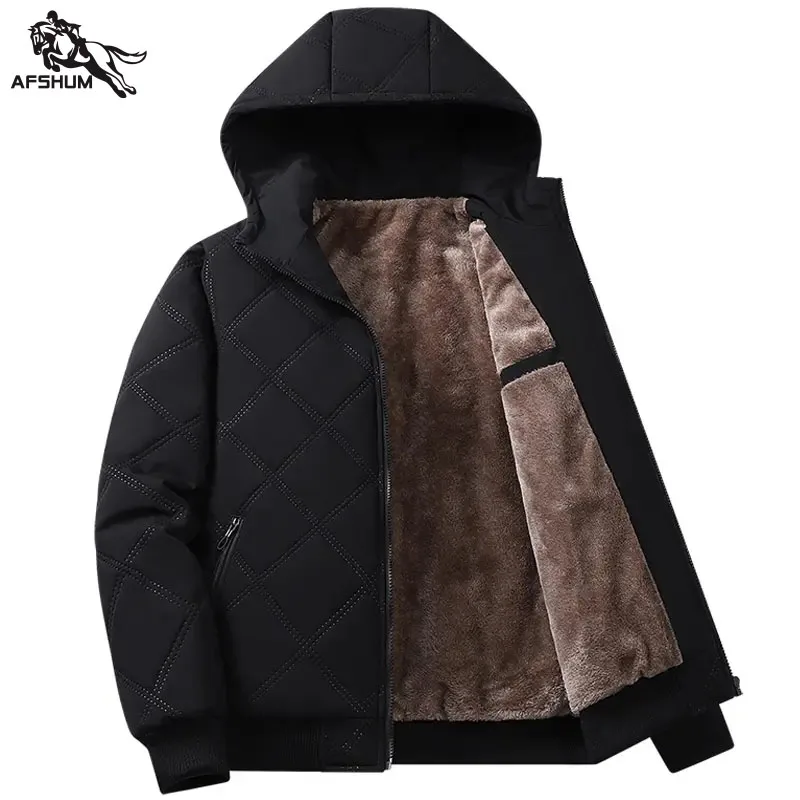 

Men's Jacket Stand Collar mens Parka Winter New down jacket fleece Warm Jackets men business leisure coat baseball coats 5732