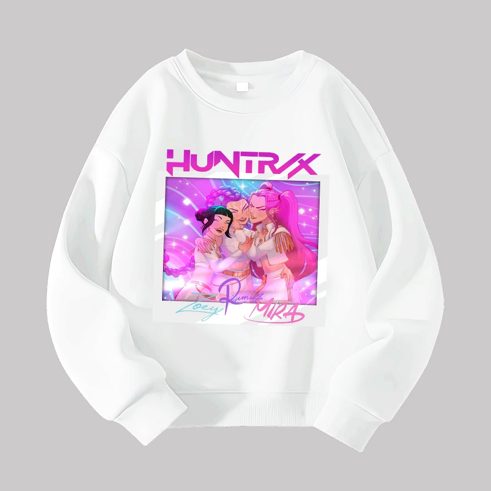 سويت شيرت برسومات شخصيات الهالوين من Saja Boys Baby Abby Mystery Romance Pumpkin Bat Ghost Print Crewneck Pulover