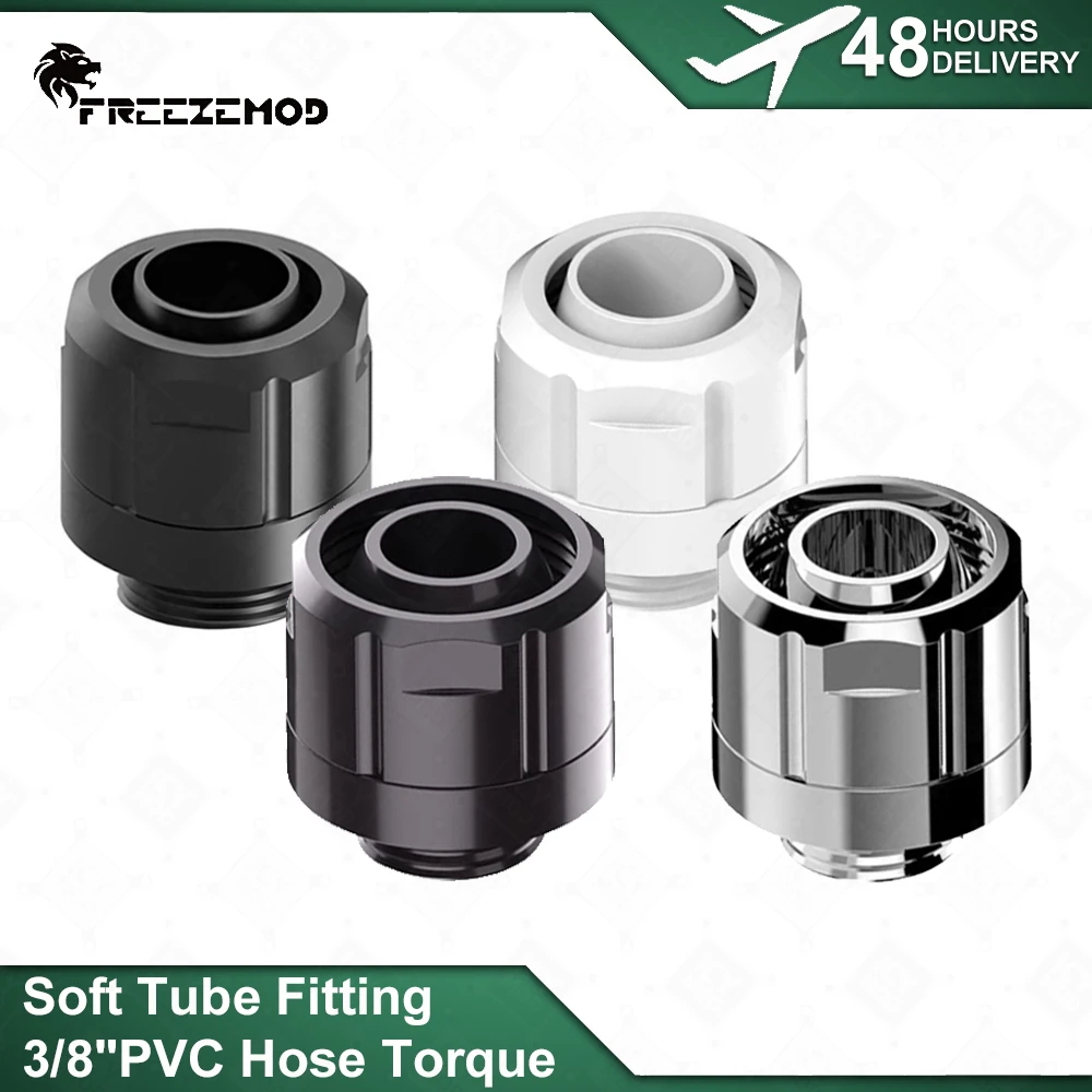 

FREEZEMOD 3/8 "hose Connector for 9.5 * 12.7,10 * 13,8 * 12mm/10 * 16mm PVC Pipe Water Cooling Torque MOD GRGKN-B3/H3