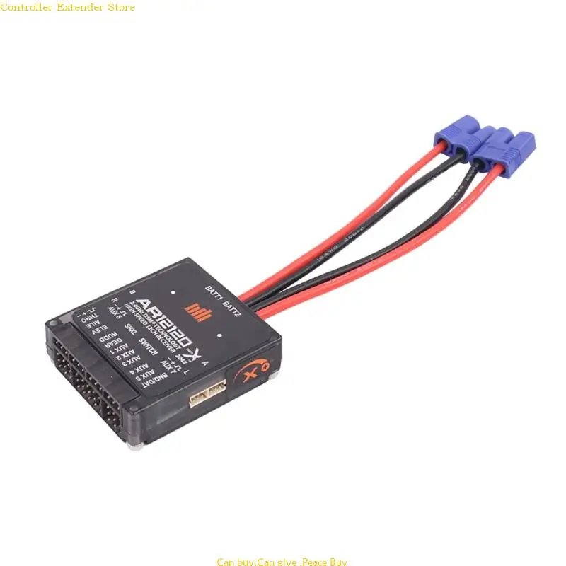 Reliable Receiver Multifunctional 12 Channel Receiver Plastic AR12120 Receiver Simple Installation for Model Aircraft