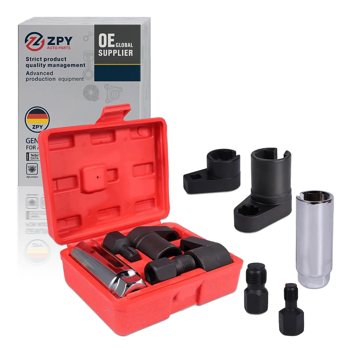 

Wrench Oxygen Sensor Wrench Kit Automotive Oxygen Sensor Socket Set Accurate Sensor Wrench Remover Tool
