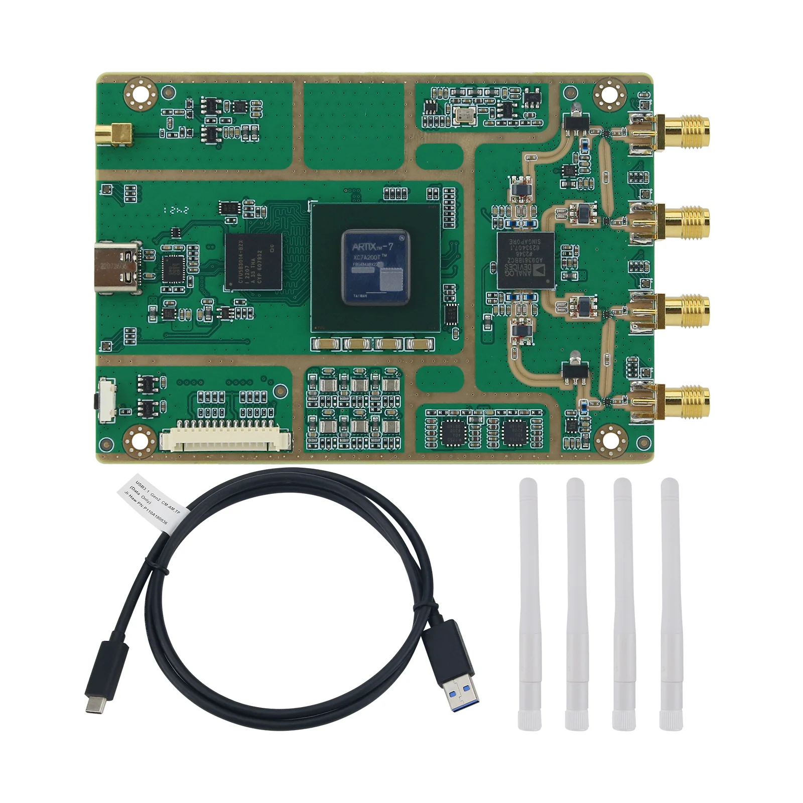 In stock HamGeek XC7A200T+AD93 - Sdr Software Defined Radio Hackrf recension och pris